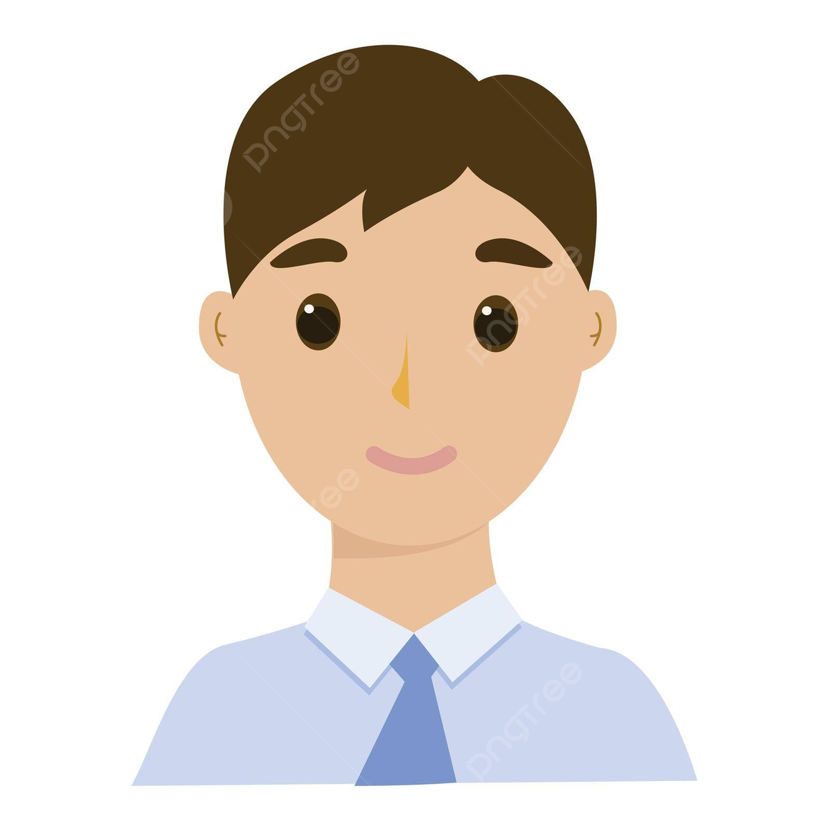 team-skip-02 head vectorial